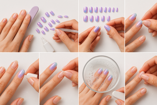 How to Apply and Remove Press-On Nails Safely