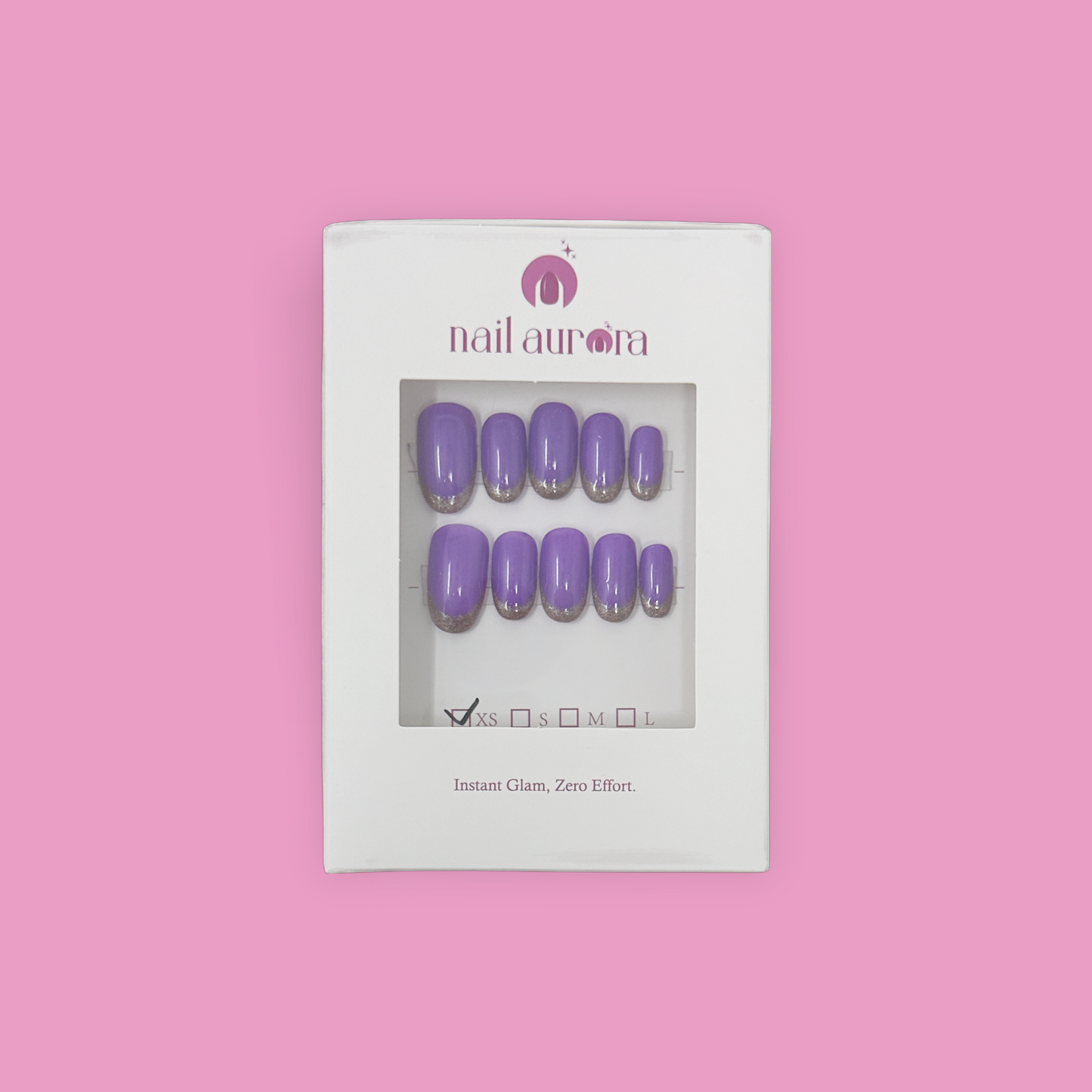Lavender Chrome Dip